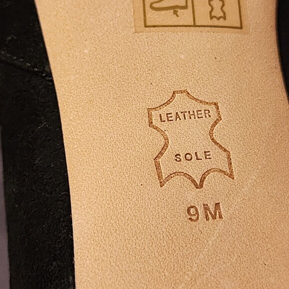 Brand New US 9 TORY BURCH Black Suede Bootie Crystal Buckle - Picture 6 of 15